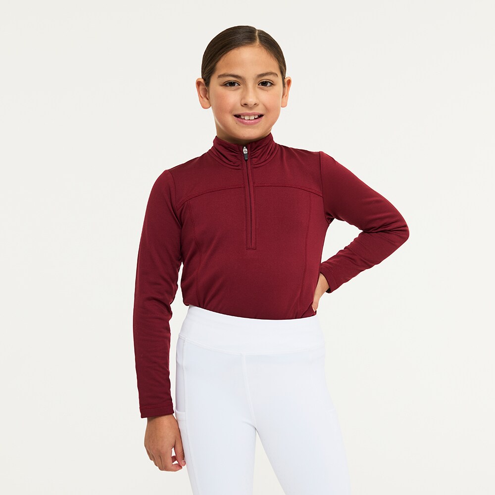 Funktionstopp Junior Ella half zip CRW®