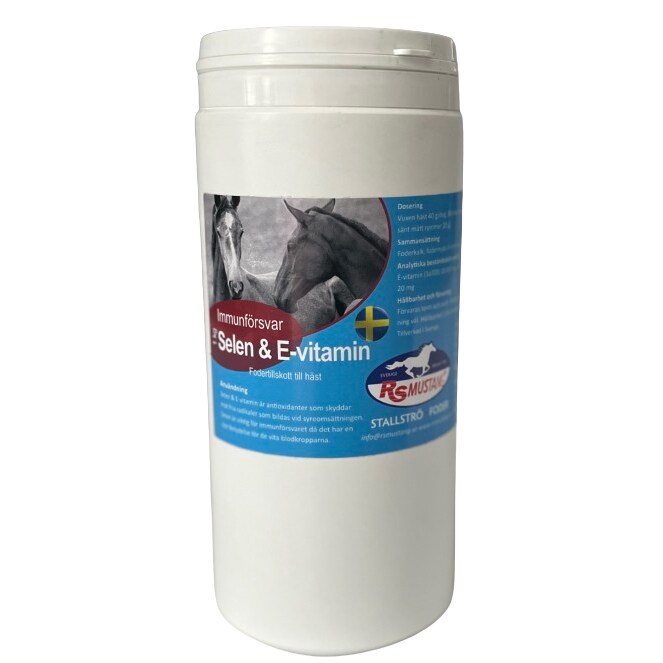 Kompletteringsfoder 1 kg Selen/E-vitamin RS Mustang