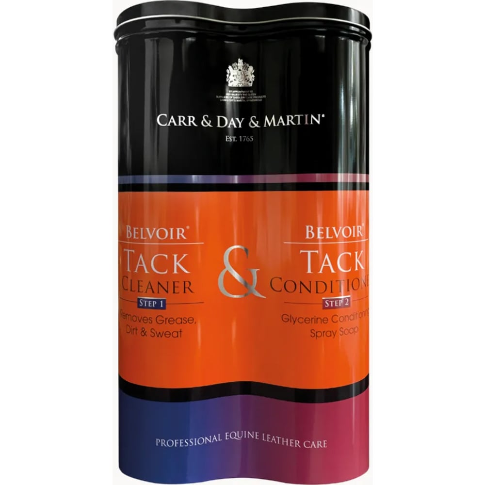 Läderkombi 2-pack Belvoir Tack Leather Duo 2 x 500ml Carr & Day & Martin