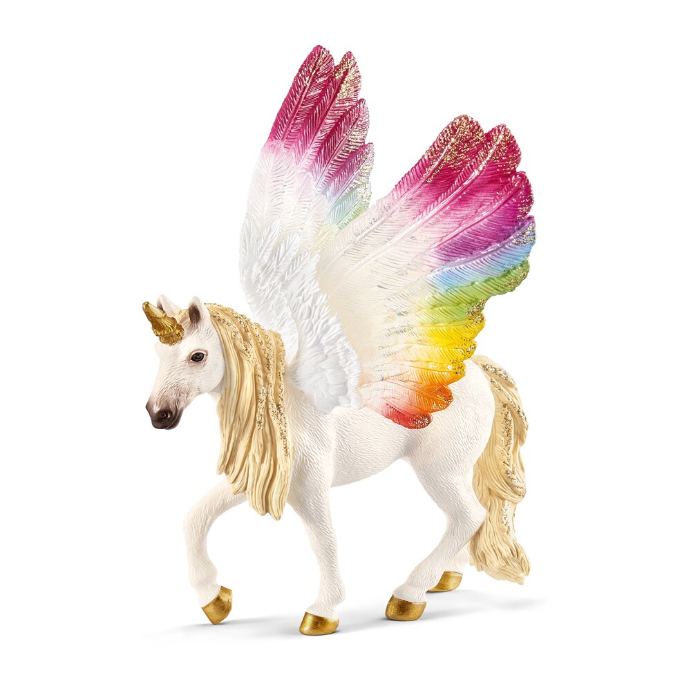 Leksak  Winged rainbow unicorn Schleich