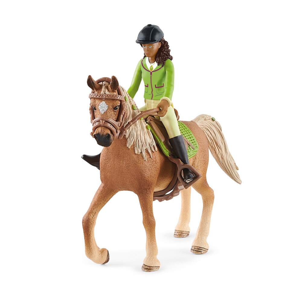 Leksak  Horse Club Sarah & Mystery Schleich